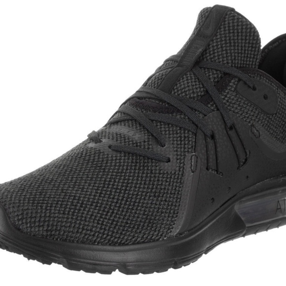 Nike Womens Air Max Sequent 3 Black/Anthracite Run - Picture 5 of 8